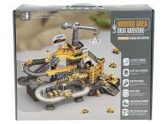 Baza załadunkowa węgla dźwig, tor, pojazdy