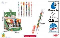 Długopis ścieralny świąteczny (48szt)