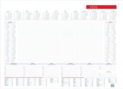 Kalendarz 2026 Biuwar A2 (52 karty)