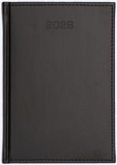 Kalendarz 2026 dzienny A4 Vivella czarny