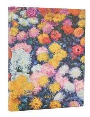 Kalendarz książkowy ultra 2026 Monet's Chrysanthem