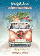 Karnet B6 Boże Narodzenie - Świąteczny ogórek