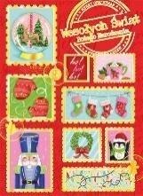 Karnet B6 Boże Narodzenie - Znaczki świąteczne