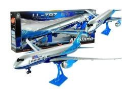 Samolot pasażerski z podstawką 69cm