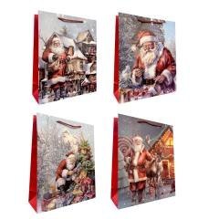 Torebka prezentowa M Boże Narodzenie mix