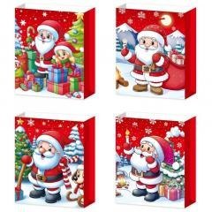 Torebka prezentowa M Boże Narodzenie platera mix