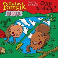 Żubr Pompik. Odkrycia T.15. Czyje to ślady?