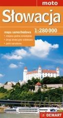 Słowacja 1:280 000 mapa samochodowa