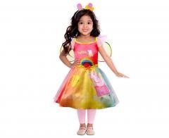 Strój Peppa Rainbow Dress 3-4 lat