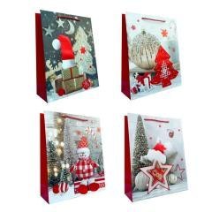 Torebka prezentowa S Boże Narodzenie mix