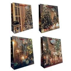 Torebka prezentowa S Boże Narodzenie mix