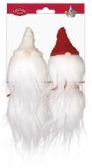 Zawieszki głowy skrzata 40x150 4szt