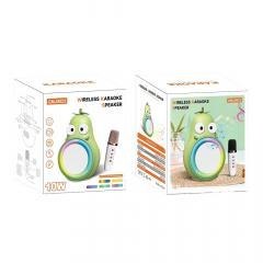 Zestaw do karaoke gruszka - głośnik i mikrofon