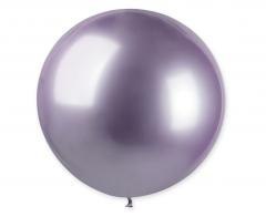 Balon kula shiny fioletowa 80cm