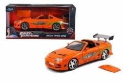 Jada F&F Toyota Supra orange 1995 1:24