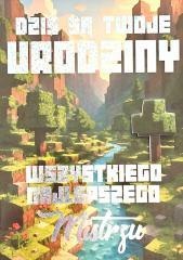 Karnet Urodziny gry komputerowe