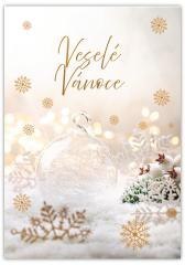 Karnet Wesołych Świąt - Vesele Vanoce Cestina