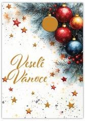 Karnet Wesołych Świąt - Vesele Vanoce Cestina