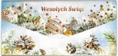 Karnet-koperta Wesołych Świąt