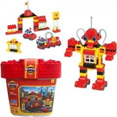 Klocki straż pożarna 85el