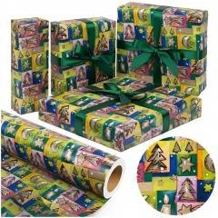 Papier choinki Kolorowe Święta X-Strong 38cmx20m