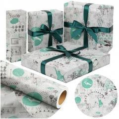 Papier miętowo szary New York X-Strong 57cmx25m