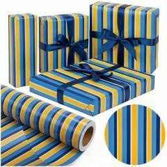 Papier ozdobny Morskie Pasy X-Strong 38cmx20m