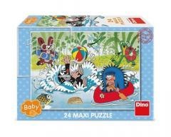 Puzzle baby 24 Krecik Wodne zabawy