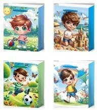 Torebka prezentowa L dziecięca mix