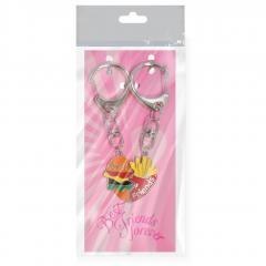 Brelok Best friends Burger + frytki