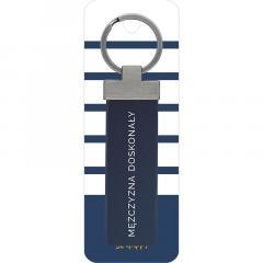 Brelok prezentowy z napisem Mężczyzna Doskonały