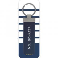 Brelok prezentowy z napisem Mój Bohater