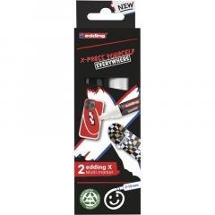 Multi marker biały i czarny 2szt