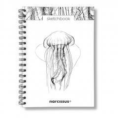 Szkicownik B5/60K na spirali - Meduza
