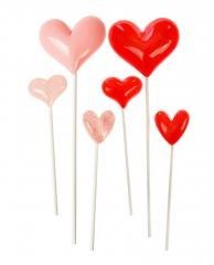 Serduszka na patyczku 3szt