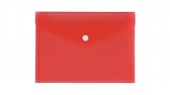 Teczka koperta A5 satyna czerwona