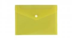 Teczka koperta A5 satyna żółta