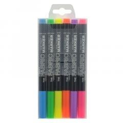 Markery do tekstyliów z cienką końcówką