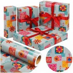 Papier kwiaty Kolorowy Ogród X-Strong 38cmx20m