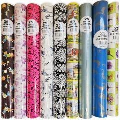 Papier ozdobny X-Strong 57cmx25m MIX (9szt)