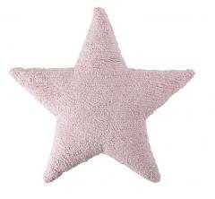 Poduszka gwiazdka różowa