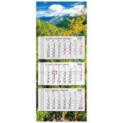 Kalendarz 2026 trójdzielny główka płaska Tatry