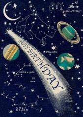 Karnet B6 z kopertą Urodziny Gwiazdozbiór Planety