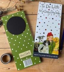 Lista zakupów z magnesem MNP28 Crazy Dog Lady Psia