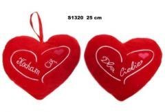 Poduszka Serce 25cm MIX