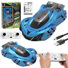 Samochód RC jeżdżący po ścianie