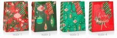 Torba prezentowa Boże Narodzenie 26x12x32cm MIX