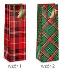 Torba prezentowa Boże Narodzenie B 11x11x36cm MIX