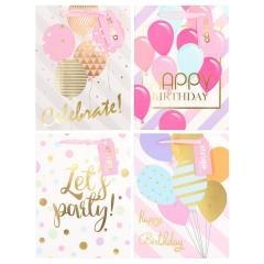 Torba prezentowa Party 18x23x10cm mix STRIGO