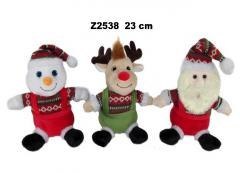 Zwierzęta świąteczne 23cm MIX